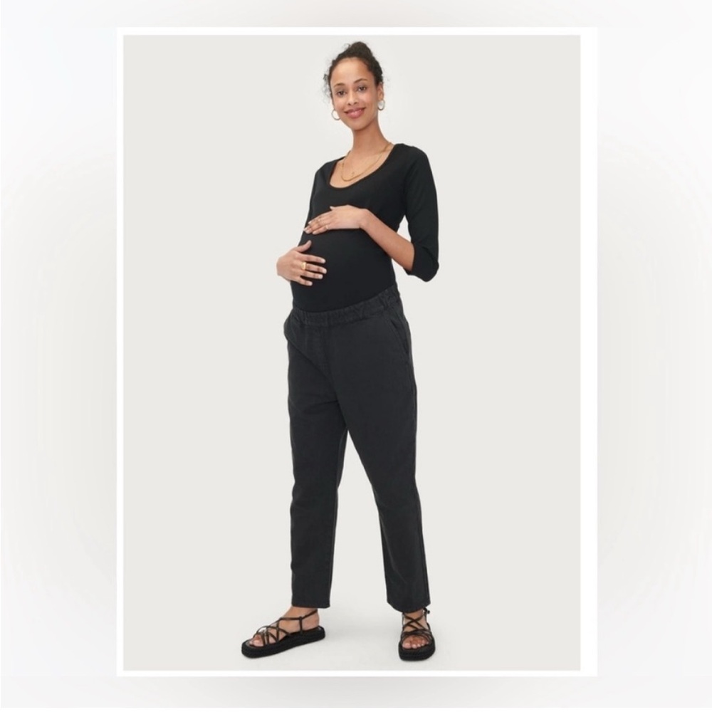 Hatch Maternity Denim Joggers
